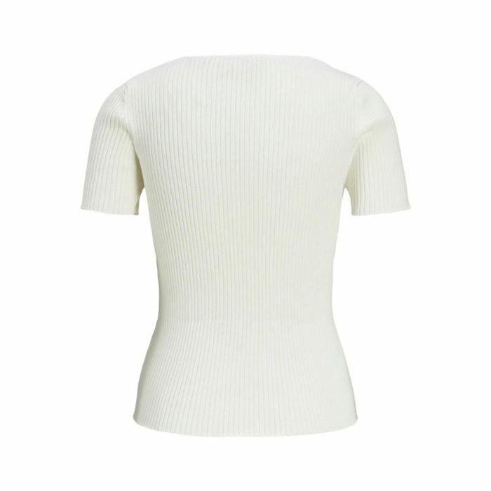 Camiseta de Manga Corta Mujer Jxsky Ss Jack & Jones Cloud Dancer Blanco Cálido 4 Camiseta de Manga Corta Mujer Jxsky Ss Jack & Jones Cloud Dancer Blanco Cálido 4