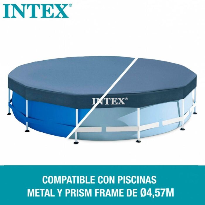 Cubrepiscinas Intex 28032 Ø 457 cm 457 x 25 x 457 cm 4 Cubrepiscinas Intex 28032 Ø 457 cm 457 x 25 x 457 cm 4