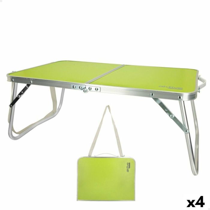 Mesa Plegable Aktive Pistacho 60 x 25 x 40 cm (4 Unidades) Mesa Plegable Aktive Pistacho 60 x 25 x 40 cm (4 Unidades)