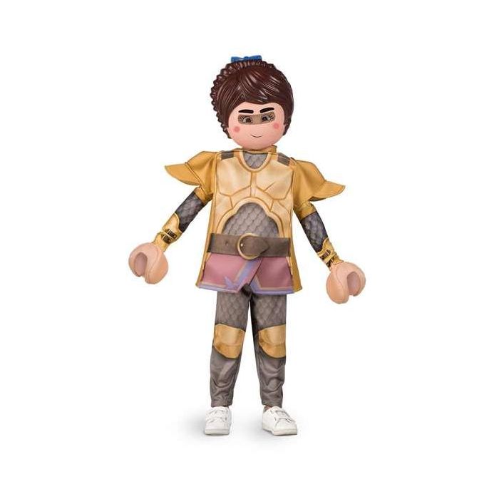 Disfraz playmobil movie marla 5-6 años (pantalón, casaca, hombreras, máscara y guantes) Disfraz playmobil movie marla 5-6 años (pantalón, casaca, hombreras, máscara y guantes)