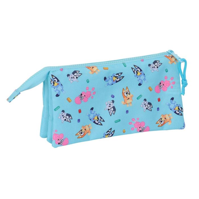 Portatodo triple bluey 22x12x3 cm 1