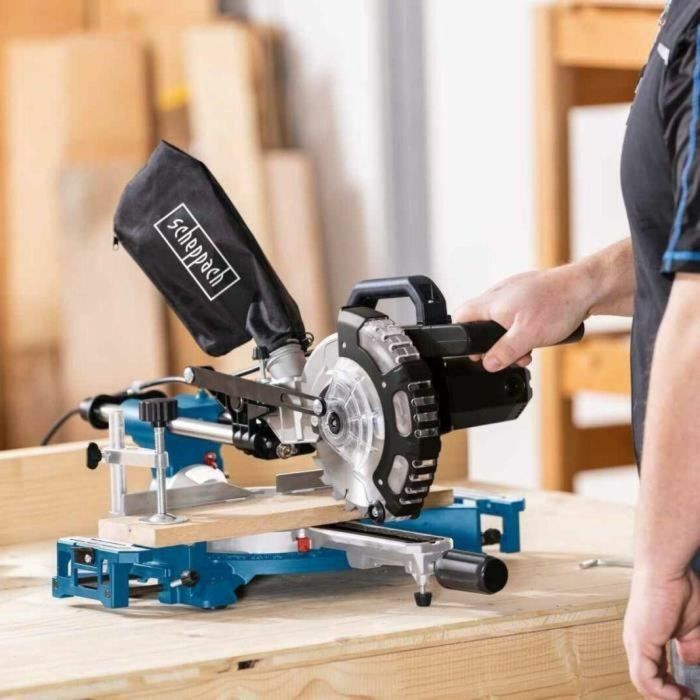 Scheppach Tronzadora SCH5901106952 con disco de 30 dientes - 1400 W - Hoja Ø 185 mm 1 Scheppach Tronzadora SCH5901106952 con disco de 30 dientes - 1400 W - Hoja Ø 185 mm 1