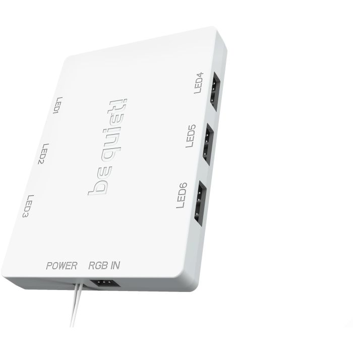 Be Quiet! 140mm LIGHT WINGS White PWM Triple-Pack Ventiladores de Alta Velocidad 5