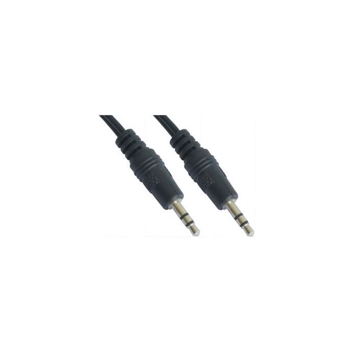 Nanocable 10.24.0105 Cable Estéreo Jack 3.5 Macho a Jack 3.5 Macho 5 metros Negro Nanocable 10.24.0105 Cable Estéreo Jack 3.5 Macho a Jack 3.5 Macho 5 metros Negro