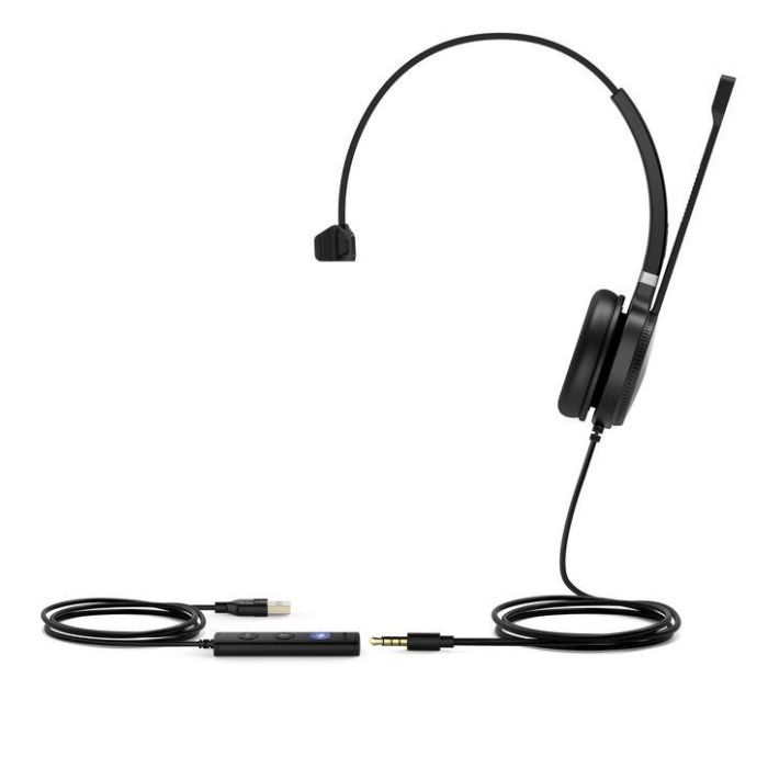 Yealink UH36 Mono Teams Headset USB-A/C y Jack 3.5mm, Micrófono Cancelación Ruido, Audio HD, Comodidad Superior para UC y Oficina. 2 Yealink UH36 Mono Teams Headset USB-A/C y Jack 3.5mm, Micrófono Cancelación Ruido, Audio HD, Comodidad Superior para UC y Oficina. 2