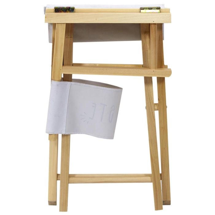Home Deco Factory Silla Director plegable "Artiste" de madera y tela, altura asiento 43cm, medidas 54x40x87cm, soporta 110kg 5 Home Deco Factory Silla Director plegable "Artiste" de madera y tela, altura asiento 43cm, medidas 54x40x87cm, soporta 110kg 5