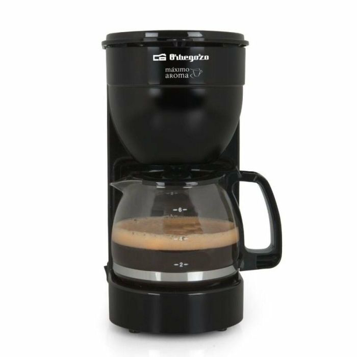 Cafetera de Goteo Orbegozo 16878 OR Negro 650 W 6 Tazas 1 Cafetera de Goteo Orbegozo 16878 OR Negro 650 W 6 Tazas 1