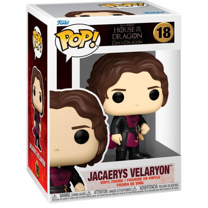 Figura POP La Casa del Dragon 3 Jarcarys Valaryon 1 Figura POP La Casa del Dragon 3 Jarcarys Valaryon 1