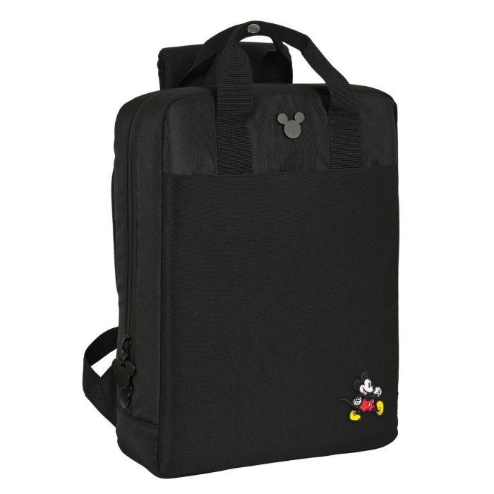 Mochila para Portátil Mickey Mouse Clubhouse Negro 29 x 39 x 11 cm 0 Mochila para Portátil Mickey Mouse Clubhouse Negro 29 x 39 x 11 cm 0