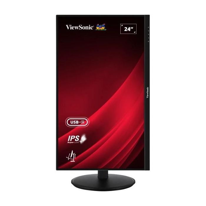 Viewsonic VG2409-MHDU-2 - Monitor 23.8" IPS Full HD 1920x1080 100Hz, FreeSync, 4ms, HDMI/DP/USB-C, Altavoces, Negro