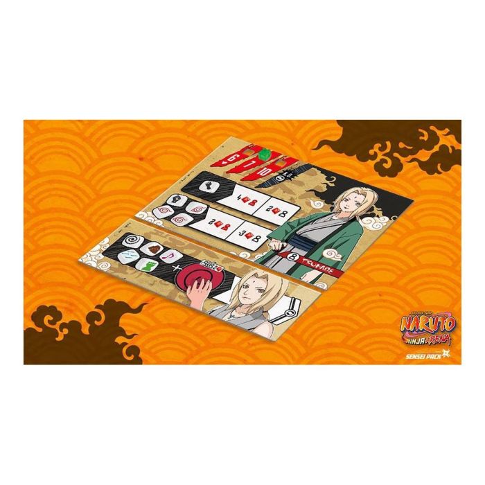 Naruto Juego de Mesa Ninja Arena Sensei Expansión 6 Sensei (Tsunade, Jiraya, Orochimaru, Kakashi, Gaï, 3er Hokage) 4