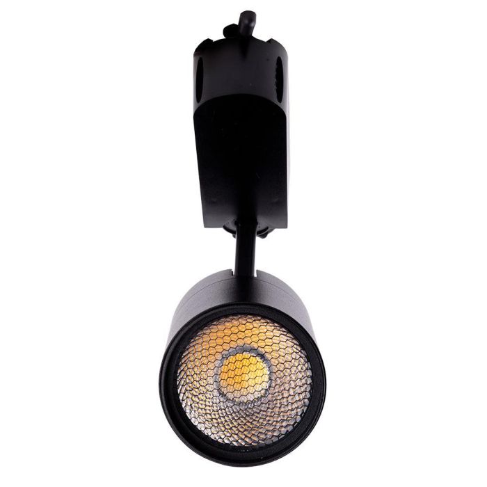 Foco de Carril LED  30W 2700Lm CRI90 4200ºK Trifásico 40.000H Antideslumbrante  [HO-FC-30W-AD-B-W] 1