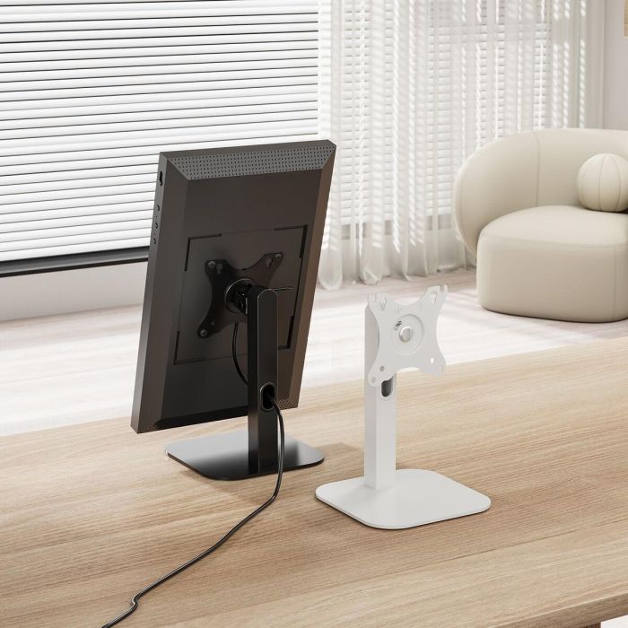 AISENS DT24TSR-371 Soporte de Mesa Ergonómico Giratorio Inclinable Monitor/TV/POS 10-24" VESA 75/100 2.5kg Negro Gestión Cables 2 AISENS DT24TSR-371 Soporte de Mesa Ergonómico Giratorio Inclinable Monitor/TV/POS 10-24" VESA 75/100 2.5kg Negro Gestión Cables 2