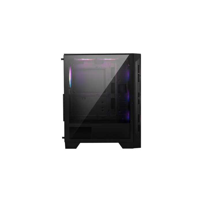MSI MAG FORGE 120A AIRFLOW Carcasa Midi Tower PC Negro Transparente, 3x120mm Ventiladores, ATX/microATX/Mini-ITX, 306-7G23A21-809 3