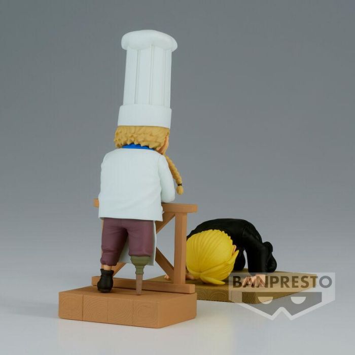 Banpresto Figura One Piece World Collectable Log Stories Sanji & Zeff 2 PVC y ABS BP88986P 2