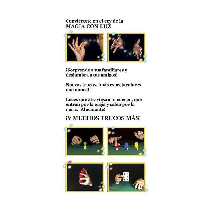 Juego magia borras con luz y 150 trucos 11 Juego magia borras con luz y 150 trucos 11