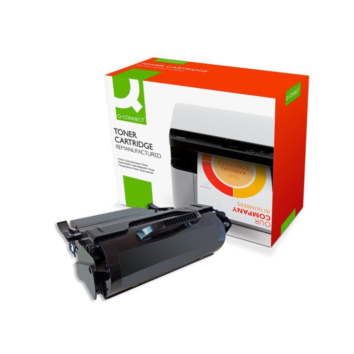 Toner Q-Connect Compatible Lexmark T650 Negro 25.000 Pag 1