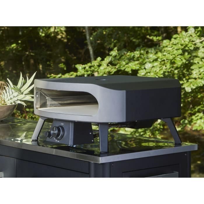 Cozze COZ5708614904329 Horno de pizza a gas 17, 8 KW, hasta 450°C, con termómetro y puerta 2