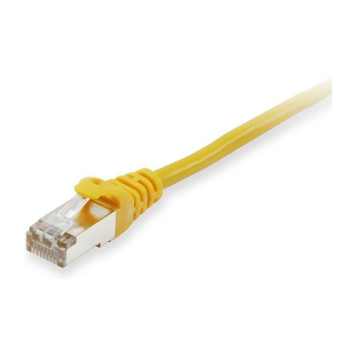 EQUIP 605561 Cable de Red Ethernet Cat6 S/FTP de 2m con Conectores RJ45, Blindado, LSZH, Amarillo 1 EQUIP 605561 Cable de Red Ethernet Cat6 S/FTP de 2m con Conectores RJ45, Blindado, LSZH, Amarillo 1