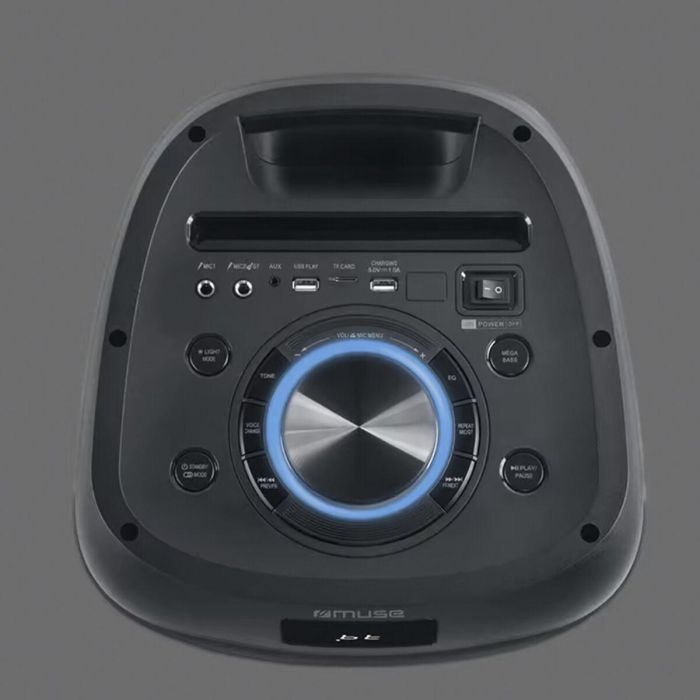 Altavoz Bluetooth Portátil Muse Negro 600 W 3 Altavoz Bluetooth Portátil Muse Negro 600 W 3