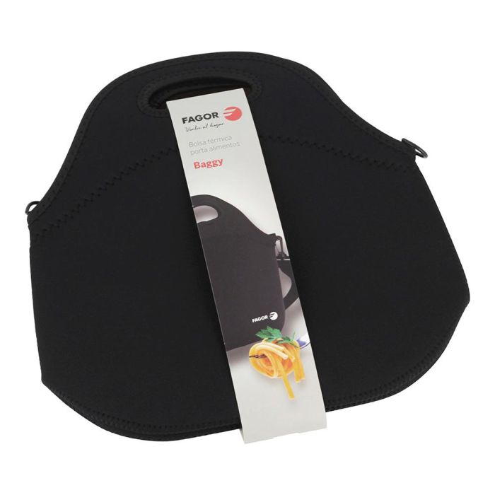 Fagor Bolsa porta alimentos Baggy, neopreno extra-grueso, resistente a manchas, conserva temperatura, 30x17x30 cm 1 Fagor Bolsa porta alimentos Baggy, neopreno extra-grueso, resistente a manchas, conserva temperatura, 30x17x30 cm 1