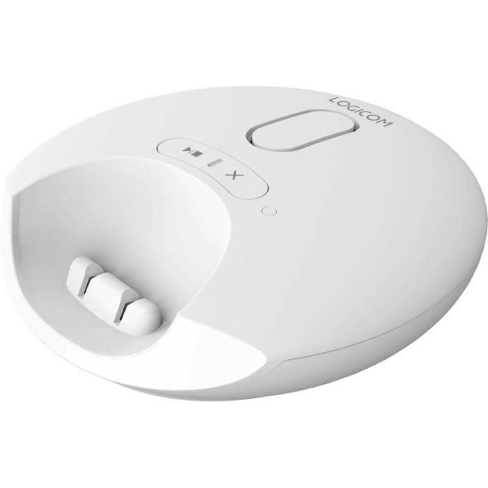 Logicom DECT ILOA 155T SOLO Teléfono Fijo Inalámbrico Blanco con Contestador Automático 3