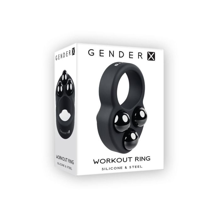Anillo para el Pene Gender X Gender X Negro 2 Anillo para el Pene Gender X Gender X Negro 2