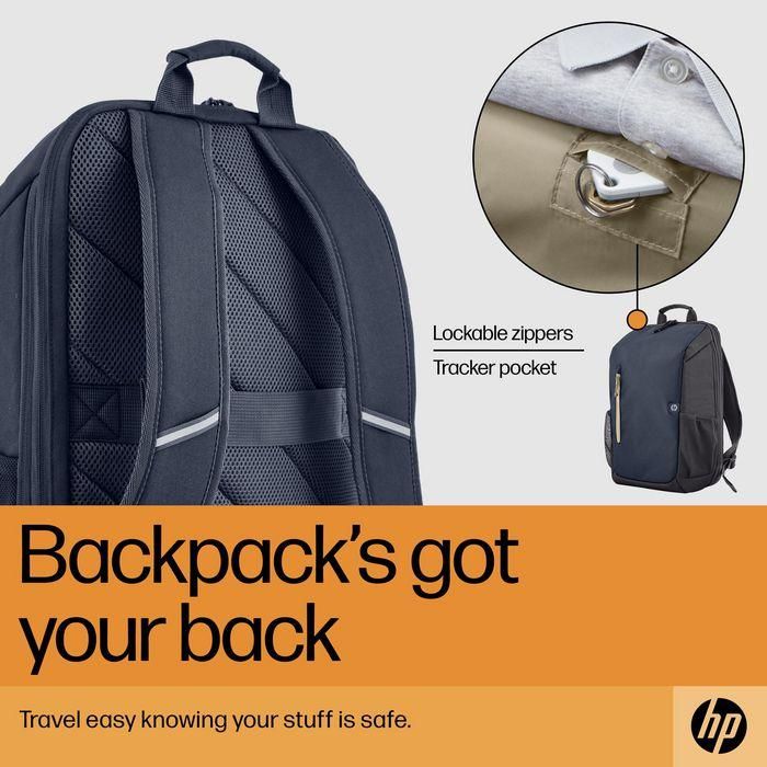 HP Travel 18 Liter 15.6 Blue Night Laptop Backpack 7 HP Travel 18 Liter 15.6 Blue Night Laptop Backpack 7