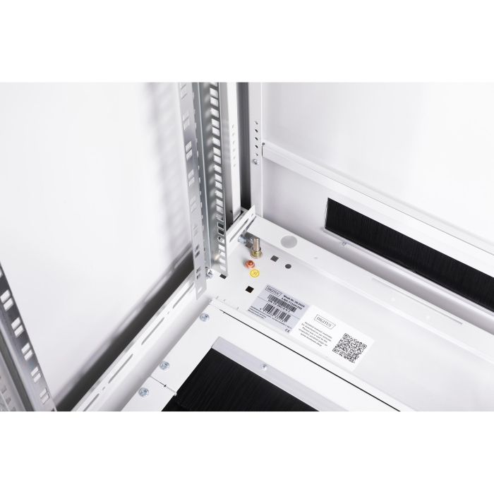 DIGITUS Netzwerkschrank Unique 26HE 1342x600x600mm grau (Speditionsversand) 3