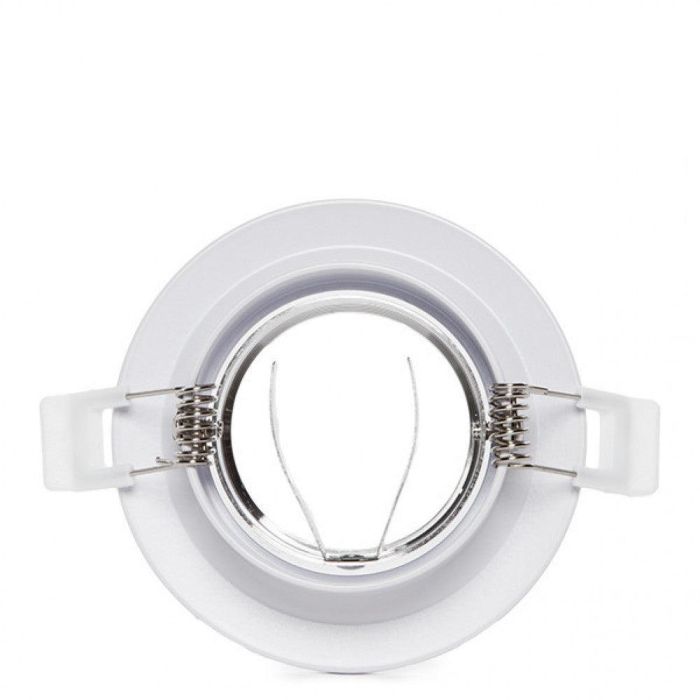 Aro Foco Downlight Circular GU10 Ø92Mm - Blanco 2 Aro Foco Downlight Circular GU10 Ø92Mm - Blanco 2