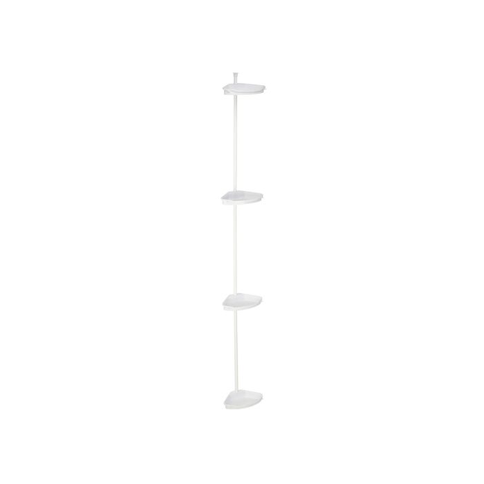 Barra de Ducha Extensible Metalica con 4 Estantes - Berilo 69x16.5cm (4 Unidades) 1