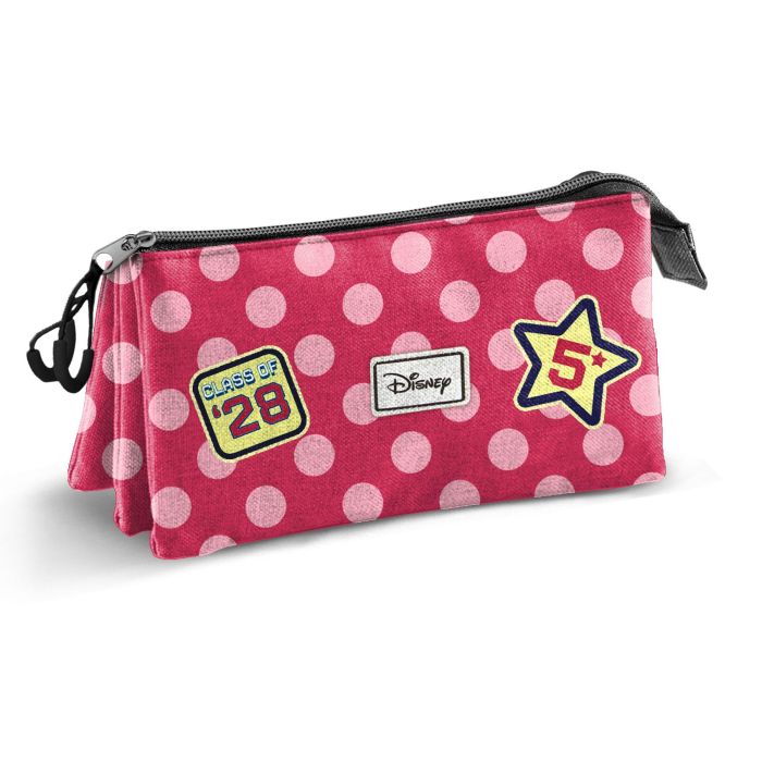 Estuche Portatodo Triple Class Disney Minnie Mouse Rosa 1