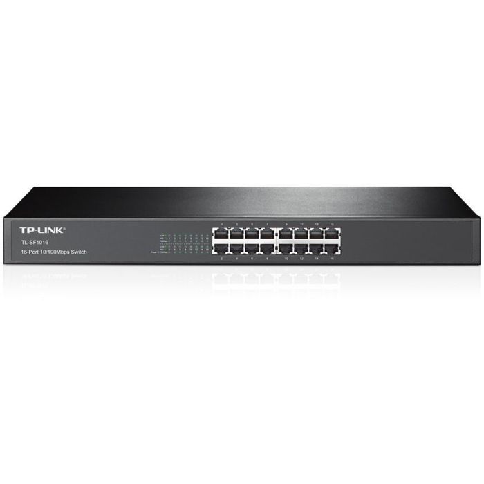 TP-Link TL-SF1016 Ver12.0 - Switch 16 Puertos Fast Ethernet No Administrado Montaje en Rack 48.3cm 1U