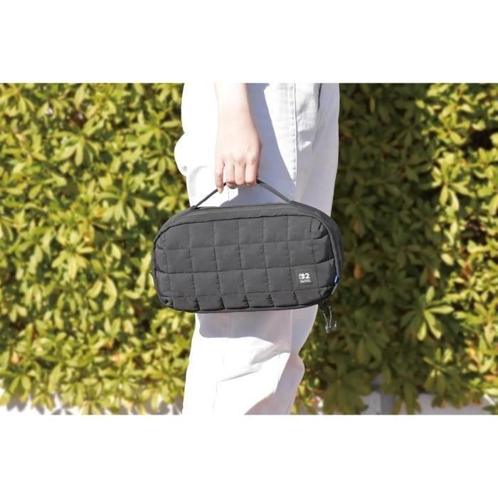Bolsa protectora y de transporte acolchada - HORI - Nintendo Switch 2 - Almacenamiento de accesorios y juegos - Negro 2