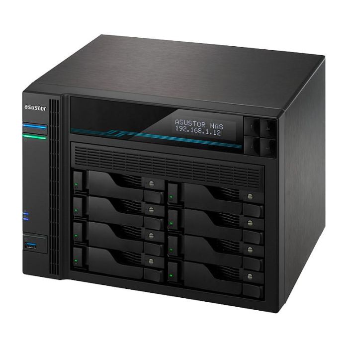 Asustor Lockerstor NAS AS6510T 10-Bay con 8 GB DDR4 5