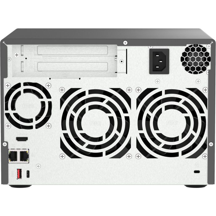 QNAP TVS-h674T-i5-32G NAS 6 Bahías Intel Core i5-12400 6-core/12-thread 32GB DDR4 1 QNAP TVS-h674T-i5-32G NAS 6 Bahías Intel Core i5-12400 6-core/12-thread 32GB DDR4 1