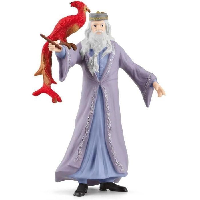 SCHLEICH - Dumbledore y Fawkes - 42637 - Gama de Harry Potter 1 SCHLEICH - Dumbledore y Fawkes - 42637 - Gama de Harry Potter 1