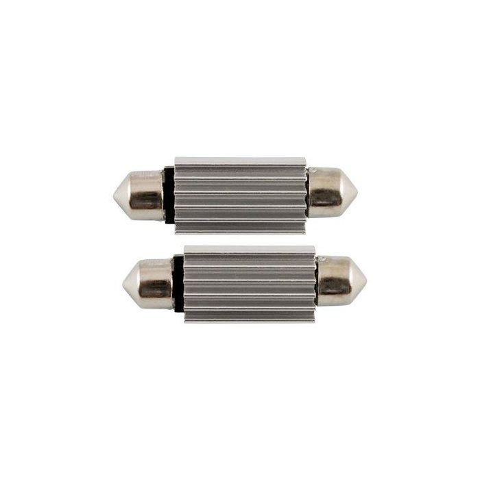 Abc Bombilla Plafonier LED Can-Bus 42mm Blanca Juego de 2 para Luz Interior, Maletero, Matrícula Cs36 BOM12618 3