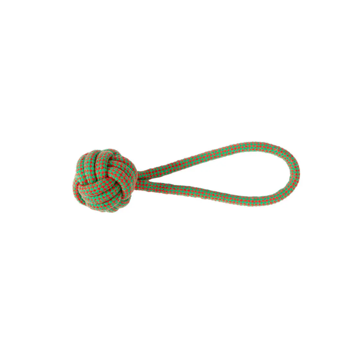 Freedog Rope Ball Christmas Una Asa 30 cm