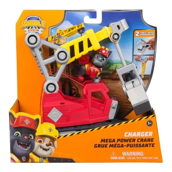 Spinmaster SPI6073295 Patrulla Canina Figura Charlie con Vehículo Grúa Juguete para Niños a Partir de 4 Años 0 Spinmaster SPI6073295 Patrulla Canina Figura Charlie con Vehículo Grúa Juguete para Niños a Partir de 4 Años 0