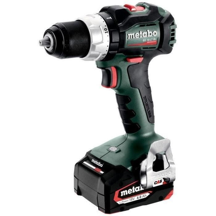 Taladro atornillador inalámbrico - METABO - BS 18 LT BL - 18 V - MetaBOX 145 Taladro atornillador inalámbrico - METABO - BS 18 LT BL - 18 V - MetaBOX 145