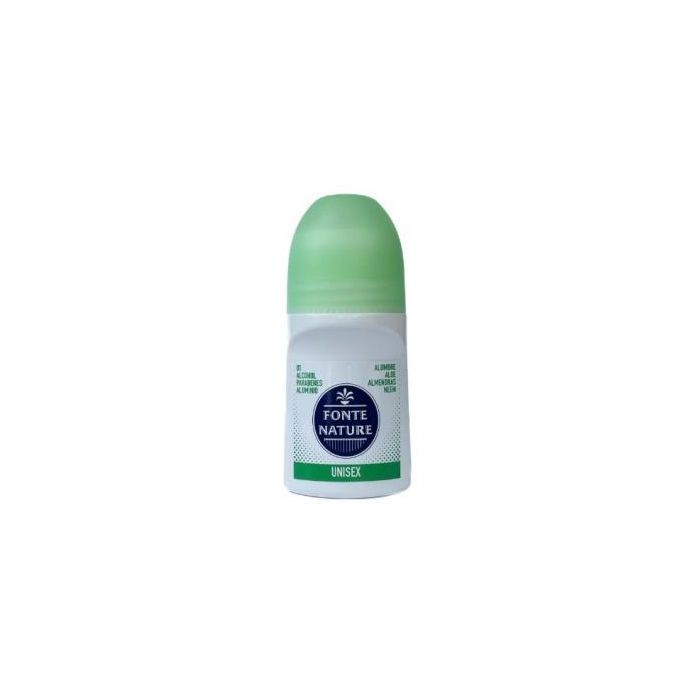 FONTENATURE Desodorante Unisex 75ml Hidratante con Aloe Vera y Mineral de Alumbre para Piel Sensible