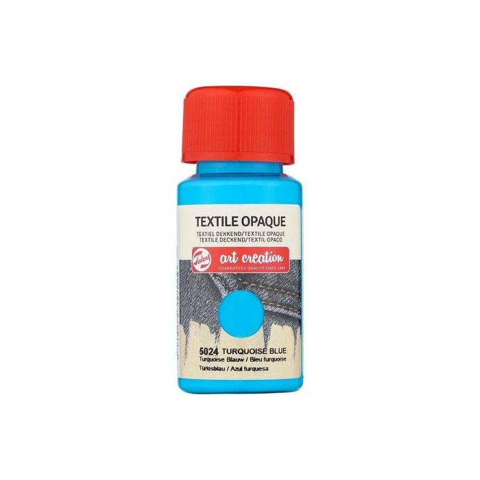 Pintura Para Tela Talens Art Creation Opaca 50 Ml (Bote) Azul Turquesa
