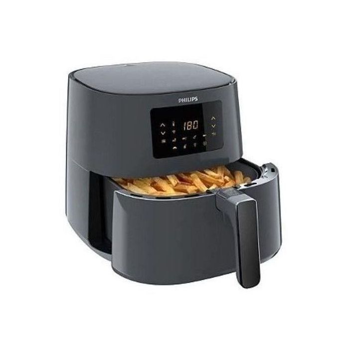 Philips Airfryer Essential XL Digital HD9280/60, freidora libre de aceite, 1.2 kg, tecnología de aire rápido, 7 preajustes, gris 2 Philips Airfryer Essential XL Digital HD9280/60, freidora libre de aceite, 1.2 kg, tecnología de aire rápido, 7 preajustes, gris 2