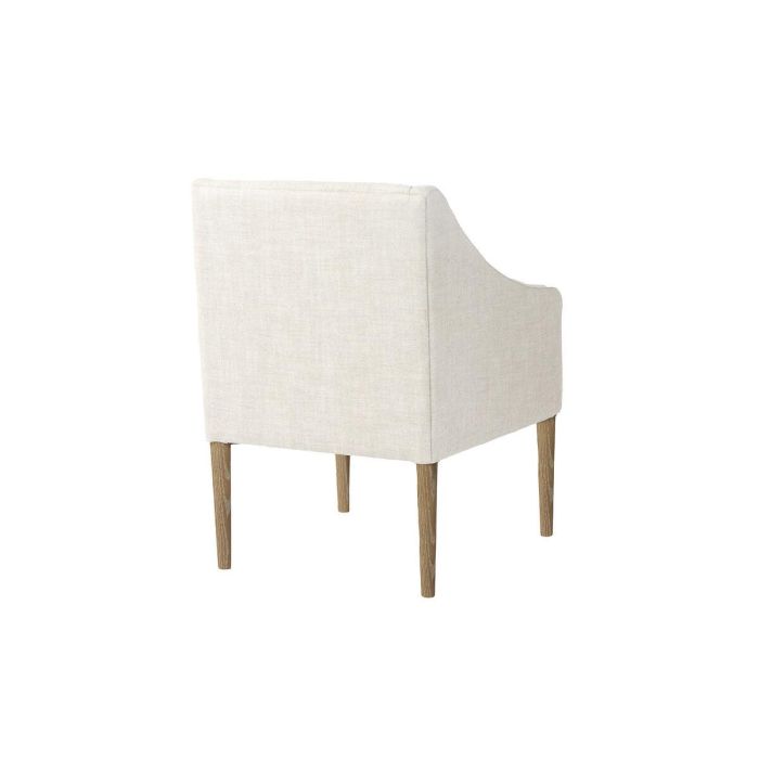 DKD Home Decor 2c24 Silla Urban Tapizada Blanco de Poliéster y Madera de Fresno - 67.5 x 86 x 61 cm 4 DKD Home Decor 2c24 Silla Urban Tapizada Blanco de Poliéster y Madera de Fresno - 67.5 x 86 x 61 cm 4