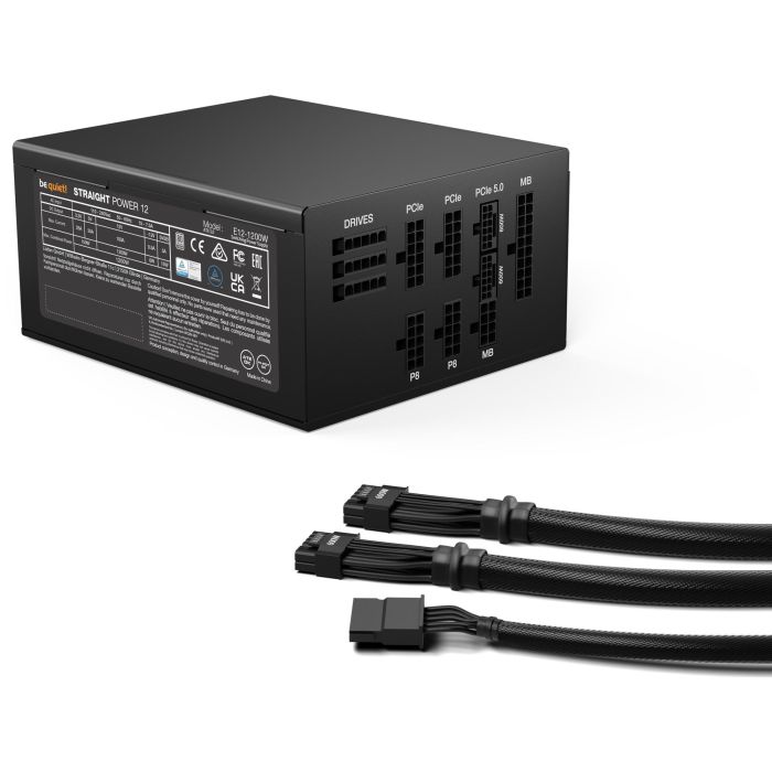 be quiet! Straight Power 12 1200W 80+Platinum Fuente de Alimentación ATX Totalmente Modular 1 be quiet! Straight Power 12 1200W 80+Platinum Fuente de Alimentación ATX Totalmente Modular 1