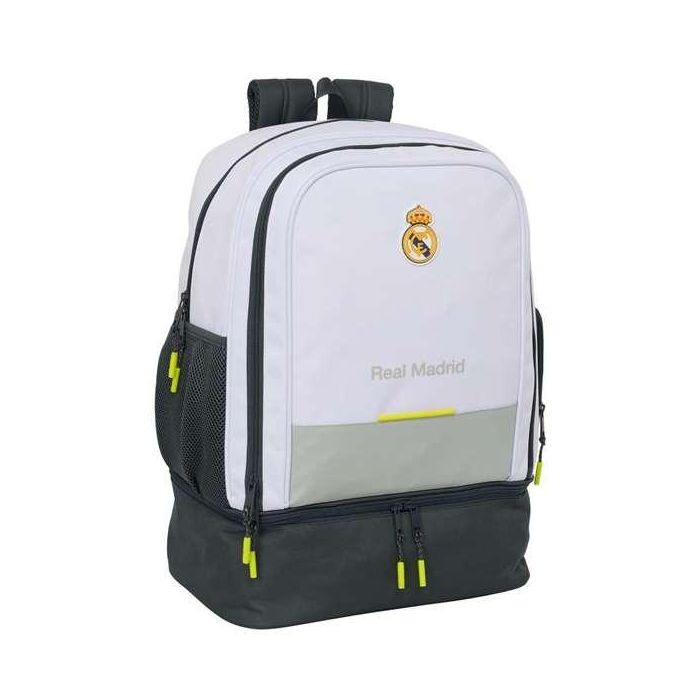 Safta Mochila de Entrenamiento Real Madrid 1ª Equipación Temporada 25/26 - 500x350x240 mm Safta Mochila de Entrenamiento Real Madrid 1ª Equipación Temporada 25/26 - 500x350x240 mm