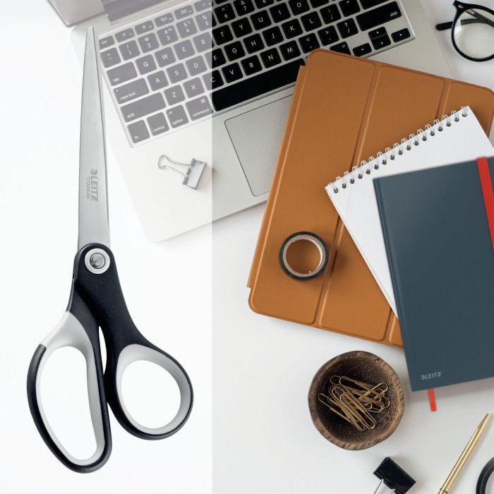 Tijeras Leitz Quality 180 mm Negro 4