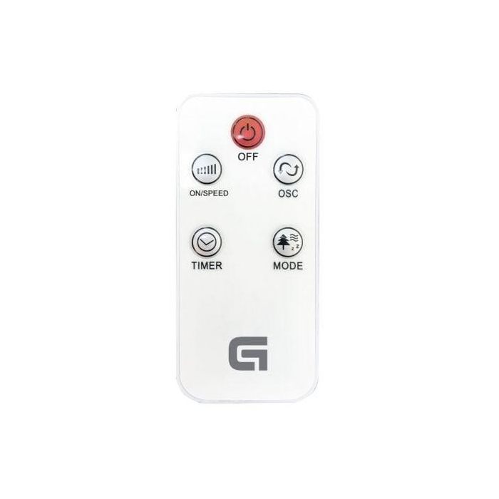Grunkel Ventilador de Torre 50W, 3 Velocidades, Temporizador, Mando a Distancia, Blanco 4 Grunkel Ventilador de Torre 50W, 3 Velocidades, Temporizador, Mando a Distancia, Blanco 4