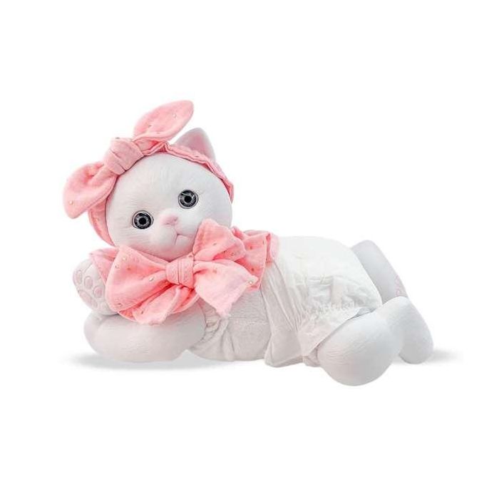 Anireal gato blanco ref: 60130-24 35 cm Anireal gato blanco ref: 60130-24 35 cm